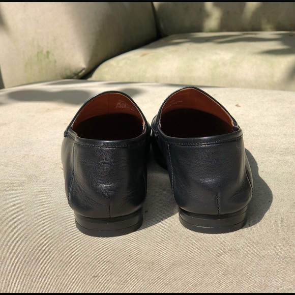 SOLD!! COACH Women’s Hallie leather loafer black. - Picture 3 of 8